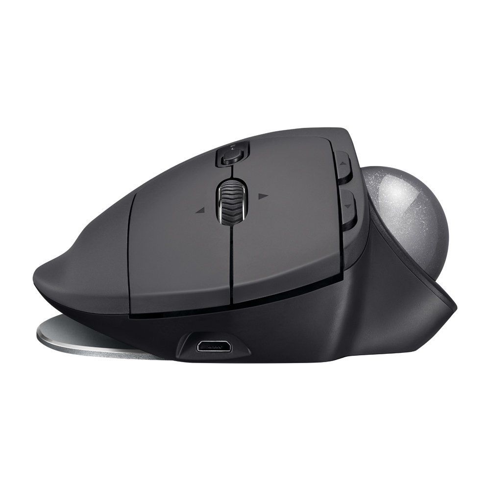 Mouse Trackball Logitech MX Ergo Wireless USB e Bluetooth Ergonômico