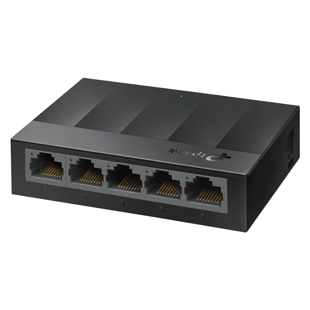 Switch 5 Portas RJ45 Gigabit TP-Link TL-LS1005G Hub 10/100/1000