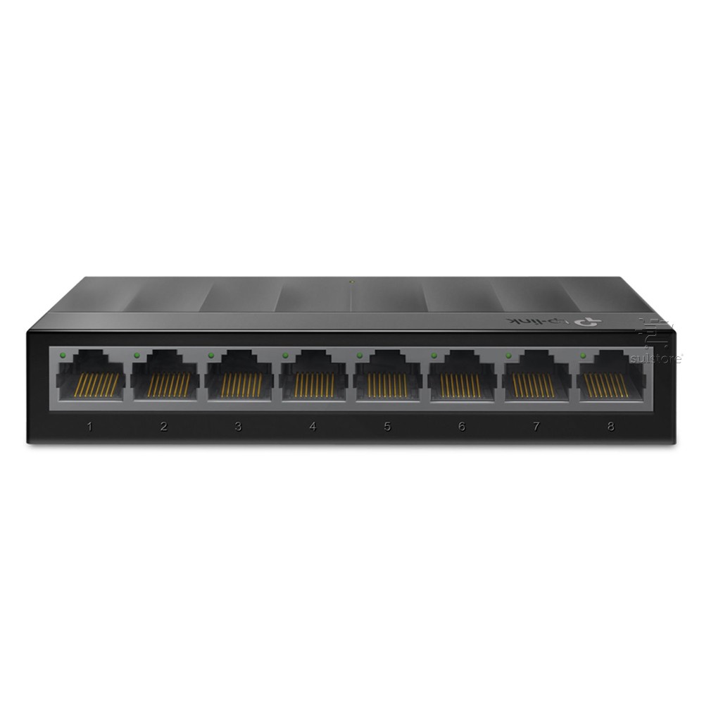 Switch 8 Portas RJ45 Gigabit TP-Link LS1008G Hub 10/100/1000 de Mesa