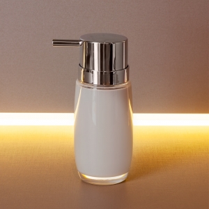 Dispenser Sabonete Líquido Cinza Bold 210ml 2 peças - Haus Concept