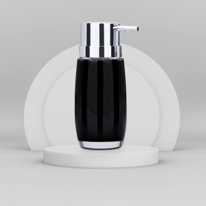 Dispenser Sabonete Líquido Preto Bold 210ml - Haus Concept