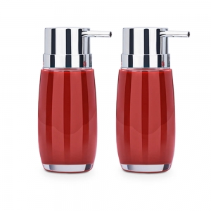 Dispenser Sabonete Líquido Vermelho Bold 210ml 2 peças - Haus Concept