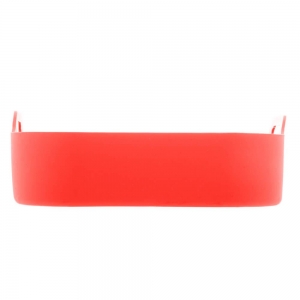 Forma de Silicone para Air Fryer Quadrada Vermelho 20x7cm - Lyor