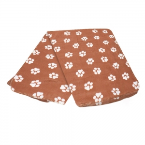 Manta Cobertor para Cachorro Gato Marrom 100x140cm  - Casambiente