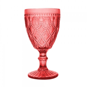 Taça de Vidro Royal Vermelho 350ml 1 peça - Casambiente