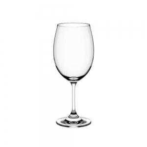 Taça de Vinho 450ml Em Cristal Com Titânio - Haus Concept 56313/104