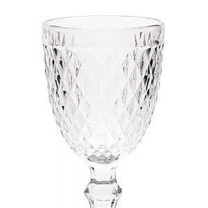 Taças de Vidro Bico de Abacaxi Transparente 325ml 6 peças - Lyor