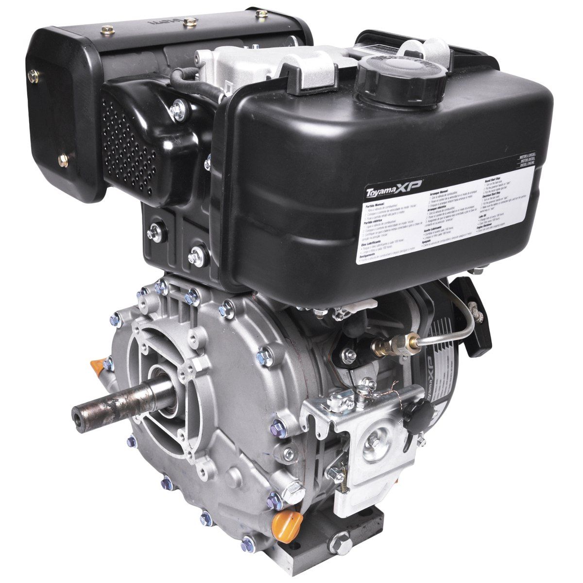 Motor a Diesel Partida Elétrica Profissional TDE120E-XP 11HP Toyama
