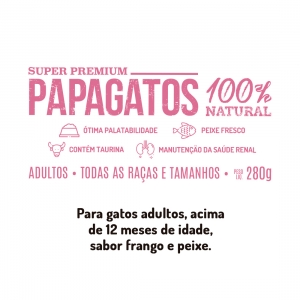 Alimento Natural Papapets Papagatos 280g
