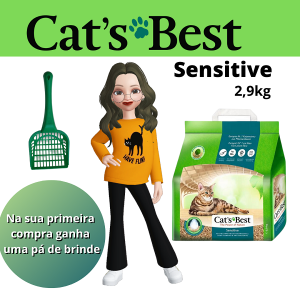 Cats Best Sensitive (fininha) 2,9 kg