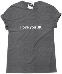 Camiseta e bolsa AVENGERS - I Love You 3K