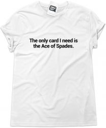 Camiseta e bolsa MOTORHEAD - The only card I need