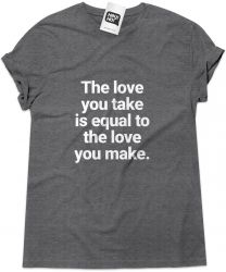 Camiseta e bolsa PAUL MCCARTNEY / BEATLES - In the end, the love you take