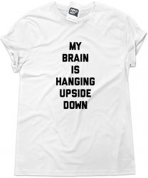 Camiseta e bolsa RAMONES -My brain is hanging upside down