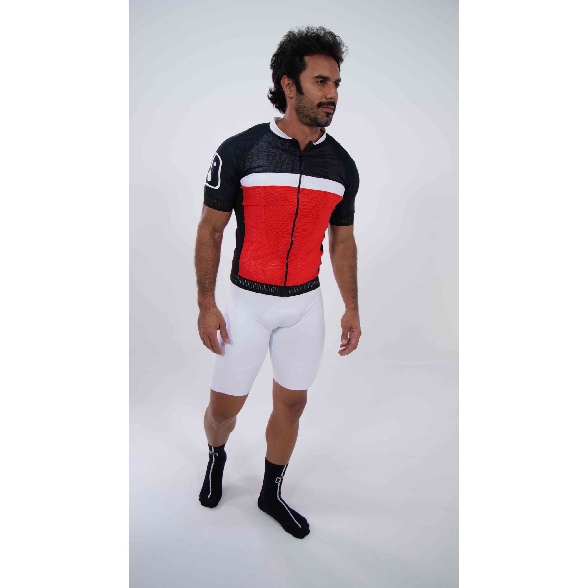 Camisa Ciclismo Wine SKIN - Masculina