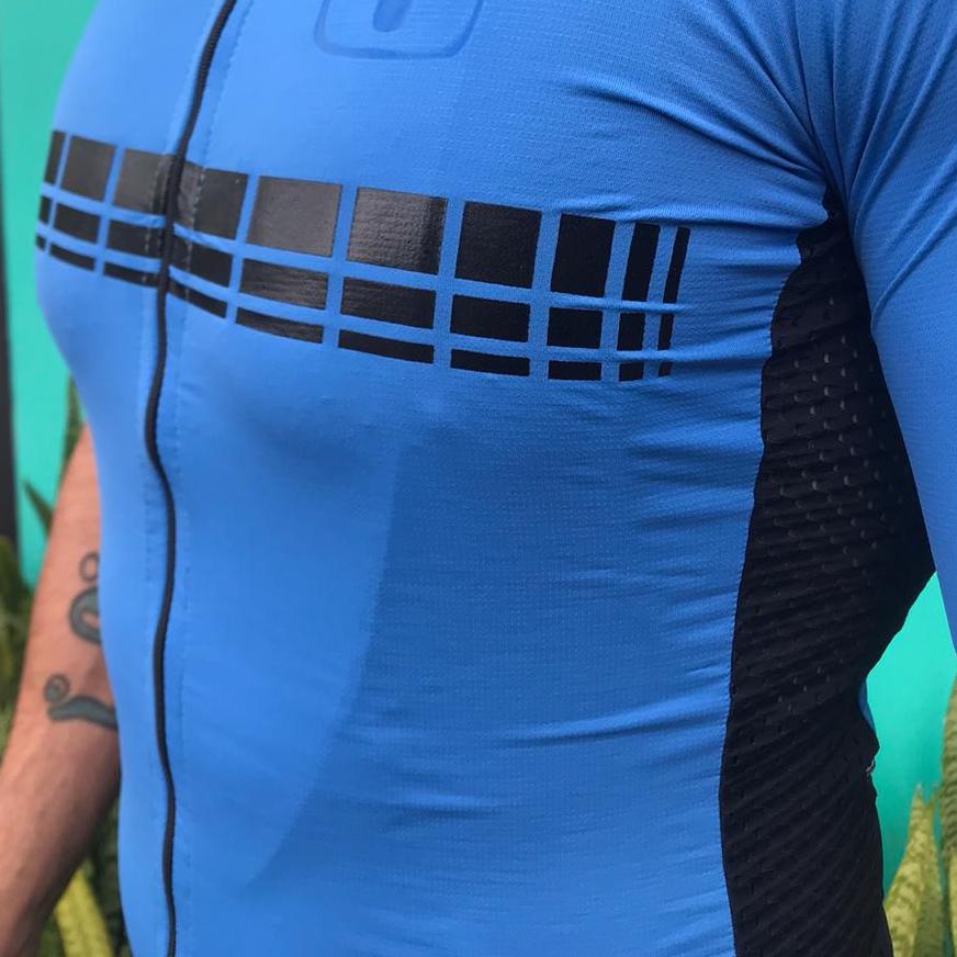 Camisa Ciclismo Racing Blue  - Masculina