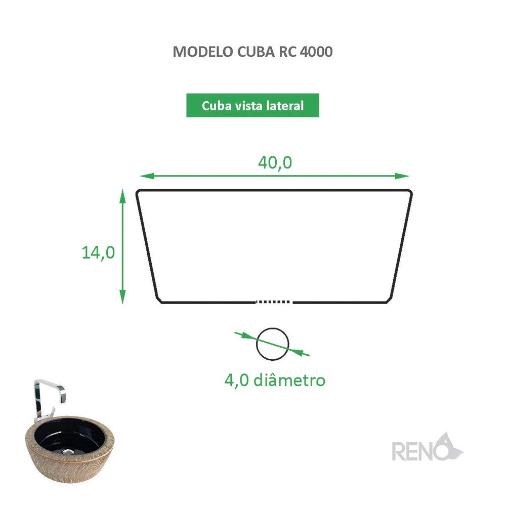 Kit Cuba RC4000 + Click Preta