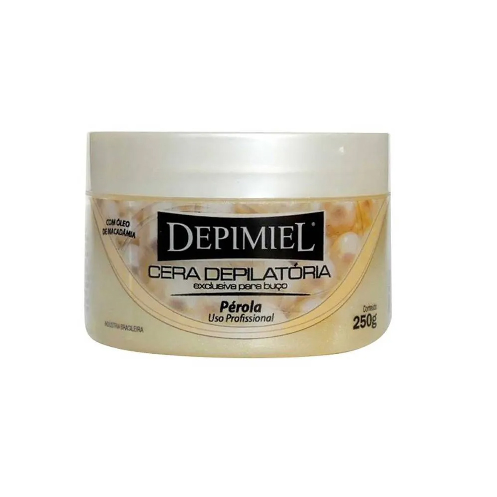 Cera Depilatória para Buço Pérola Depimiel - 250g