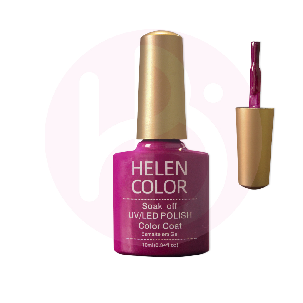 Esmalte Gel UV Helen Color Roxo - 10 ml