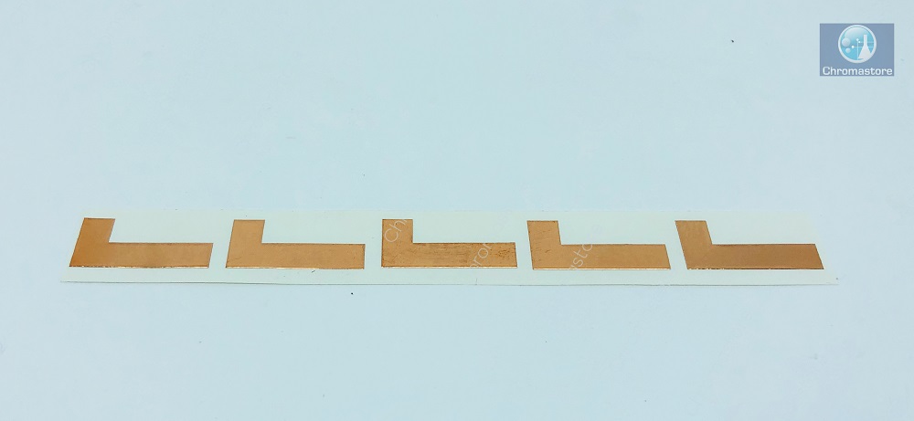 Lâminas/Folhas de cobre para a ignição da tocha do ICP PerkinElmer Optima 8000 (OEM: N0781097), pacote com 50 unidades
