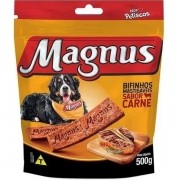 Bifinho Magnus Mastigáveis Sabor Carne 500g - Aproveite