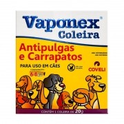 Coleira Para Cães 64cm Anti Pulgas E Carrapatos Vaponex 20g