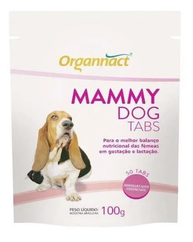Mammy Dog Tabs 100g - Vitamina Para Cadelas Gestantes