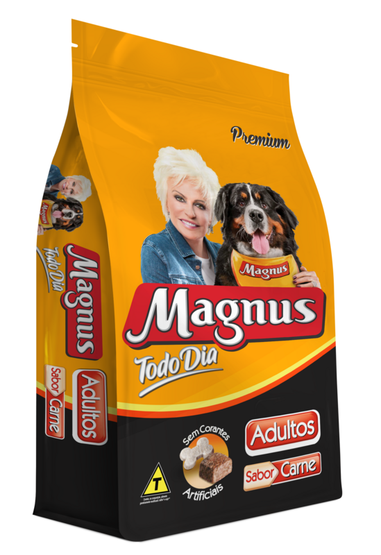 Ração Magnus Premium Carne Todo Dia 25kg