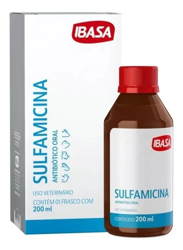 Sulfamicina Oral Ibasa Coccidiose 200ml
