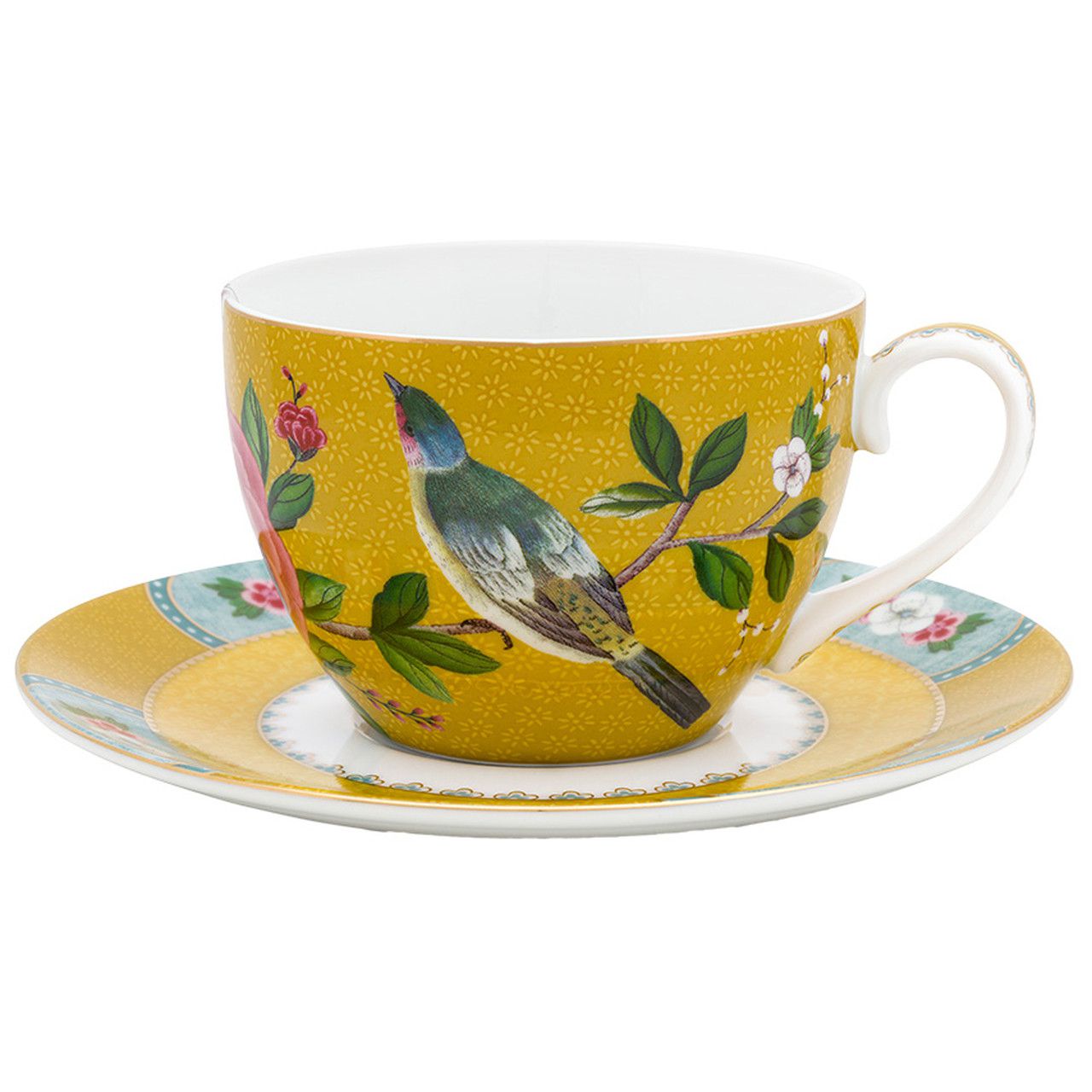 Xícara de Chá Amarelo - Blushing Birds - Pip Studio