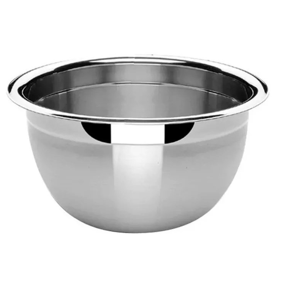 3 Tigelas Bowl Em Aço Inox 30 Cm Pratica e Durável Facilite.ud MX-3028-3