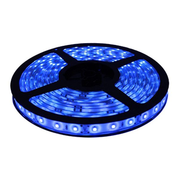 Fita LED 5050 Azul Rolo 5m com fonte 12V 2A