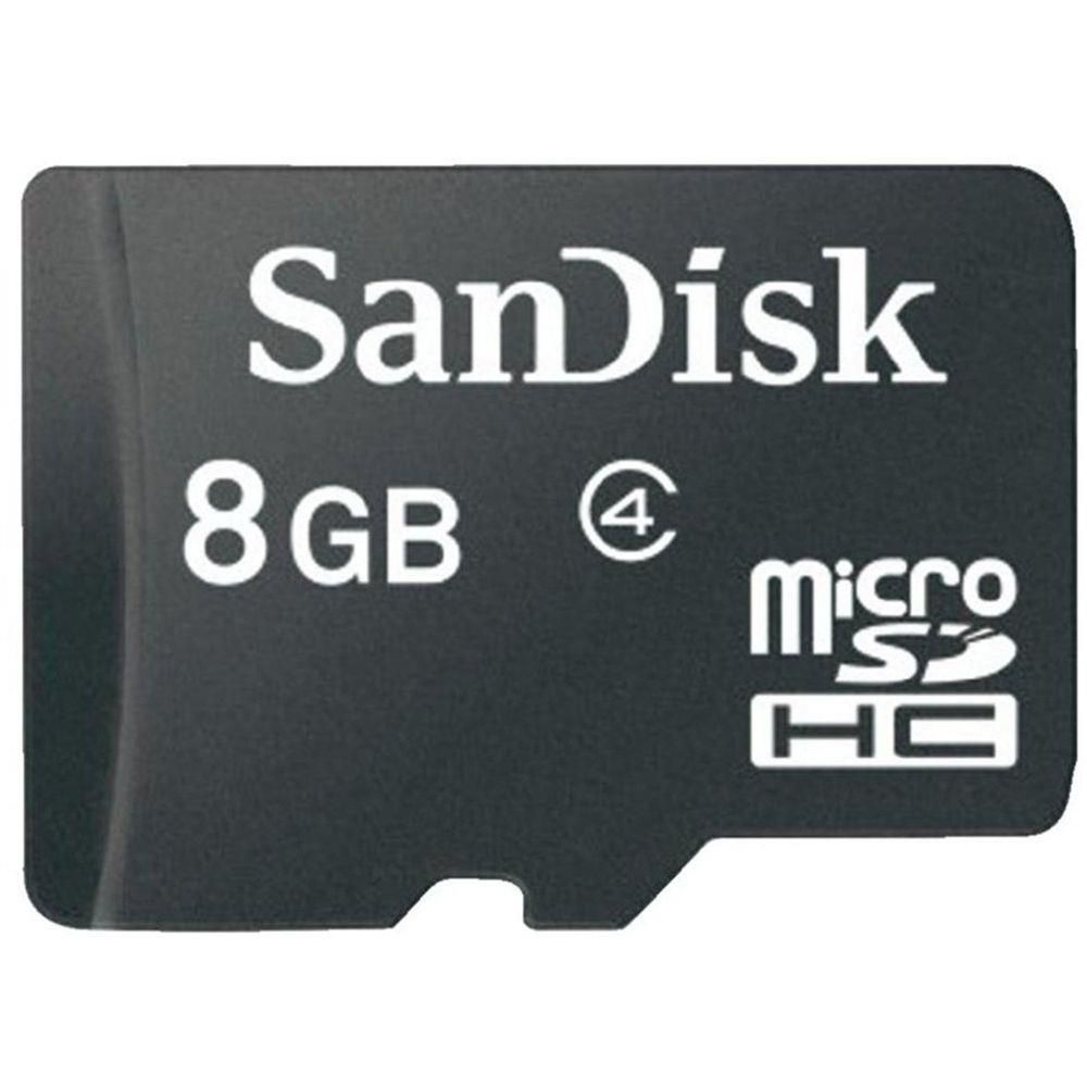 Cartão De Memória Sandisk Micro Sd 8 Gb + Adaptador  - Mega Computadores