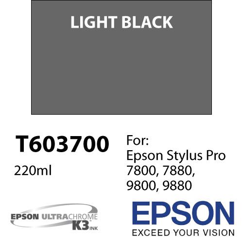 Cartucho de tinta Epson T603 UltraChrome K3 (220ml) 
