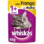 Sachê Whiskas Frango ao Molho para Gatos Adultos 85g