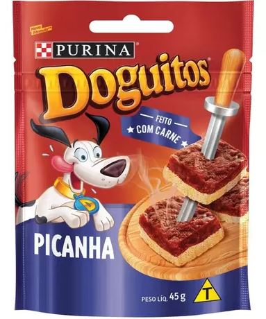 Petisco Nestlé Purina Doguitos Bifinho de Picanha para Cães 65g