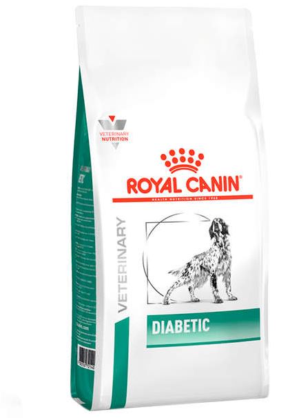 Ração Royal Canin Canine Veterinary Diet Diabetic para Cães Adultos com Diabetes 1,5kg
