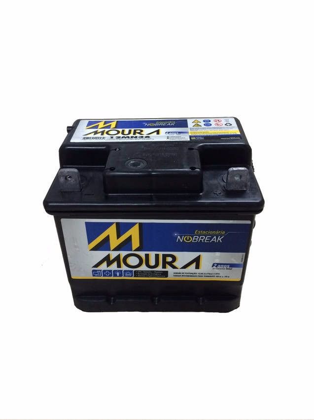 Bateria Moura Nobreak 12mn45 12v 45ah Estacionária.