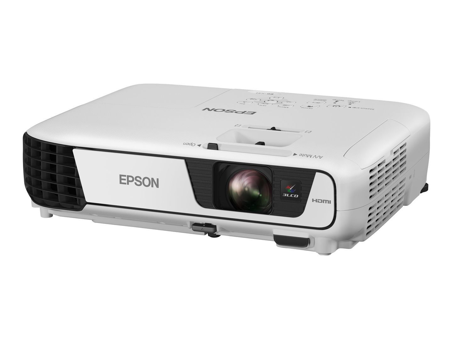 Projetor Epson S41+ Powerlite SVGA HDMI 3300 Lumens