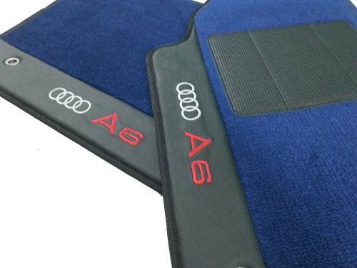 Tapete Audi A6 Carpete Premium  Base Pinada