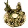Círculo dos Deuses Cernunnos, Morrighan, Pan e Diana - Castiçal Verde