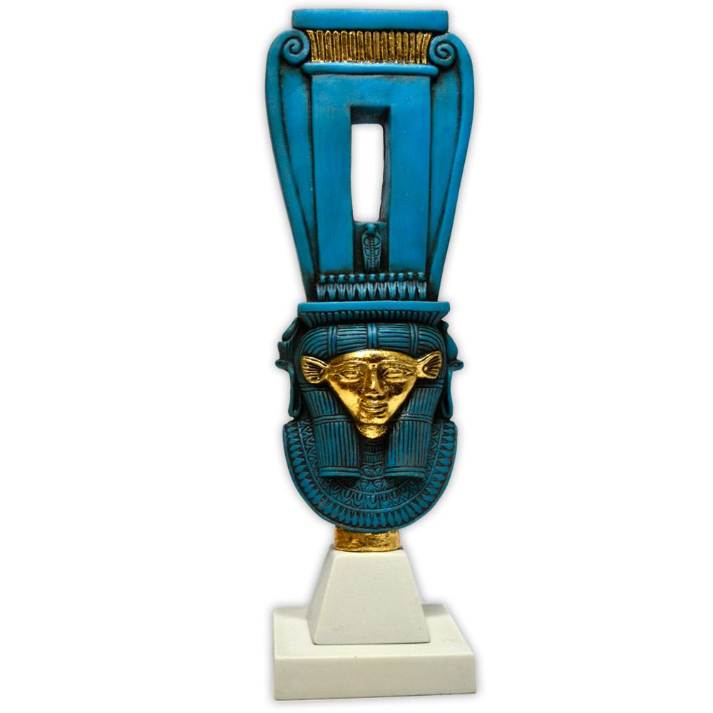 Réplica Museu Egípcio - Sistro com Hathor
