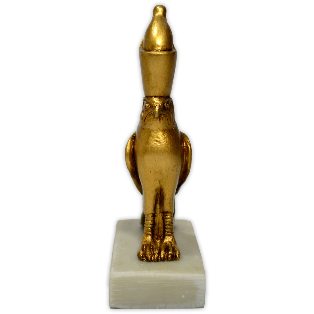 Réplica Museu Egípcio - Deus Hórus Falcão Mini
