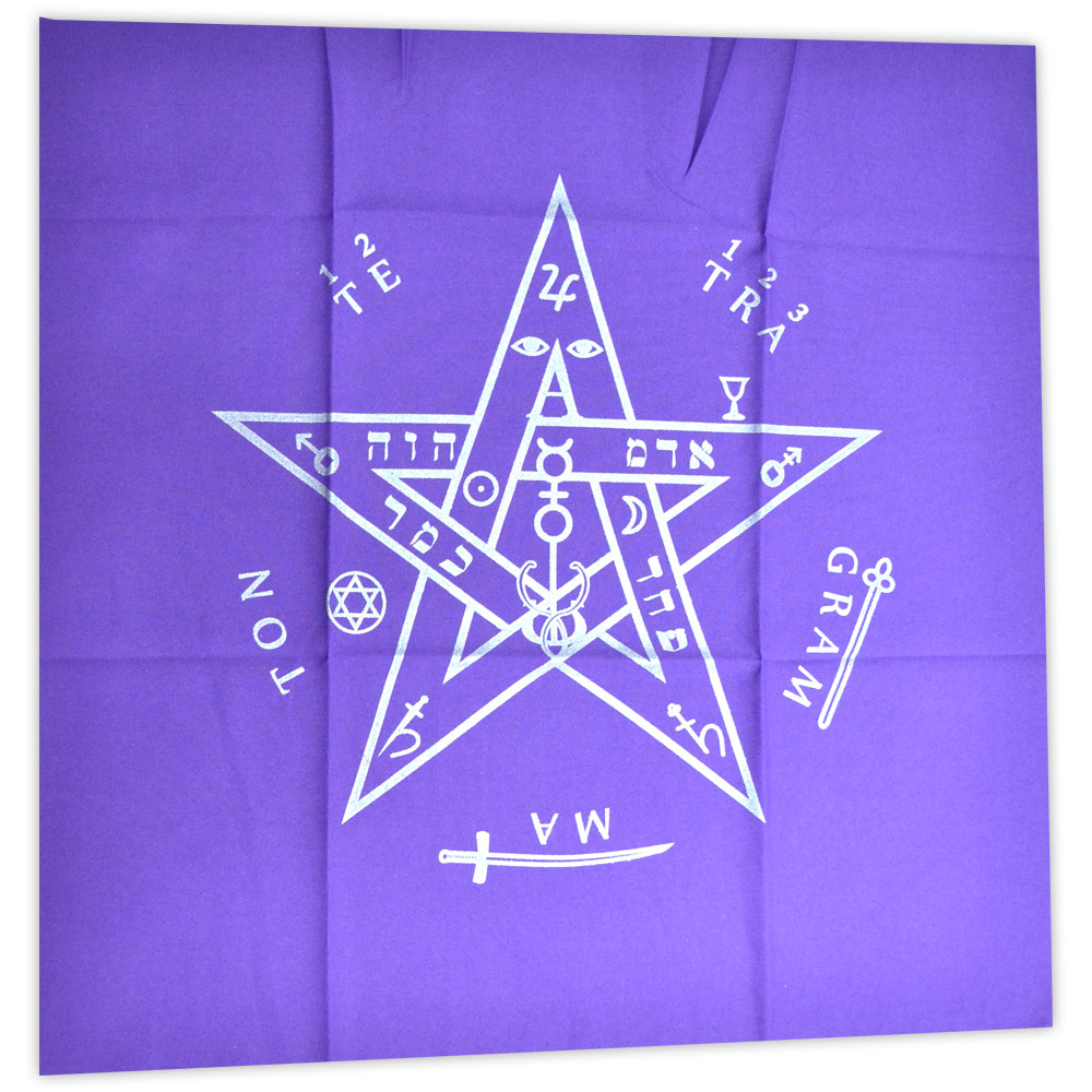 Toalha Tetragrammaton - roxa