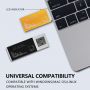 Kit 1x Cartão de Memória SD/SDS2 32GB Classe 10 Kingston Mais 2x Leitor de Cartão de Memória Universal USB Smart 4 em 1 e Função Pen Drive