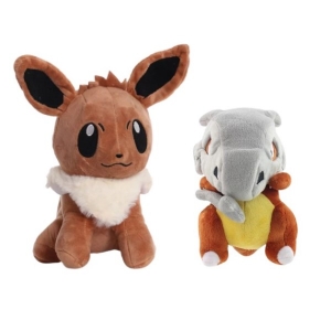 Pokémon Pelúcia Kit 2pçs Eevee e Cubone 16-20cm