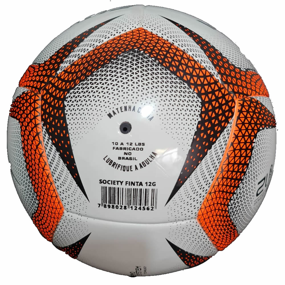 Bola de Futebol Society Quadra Pro Spectrun 12 Gomos - Finta - Loja do Competidor
