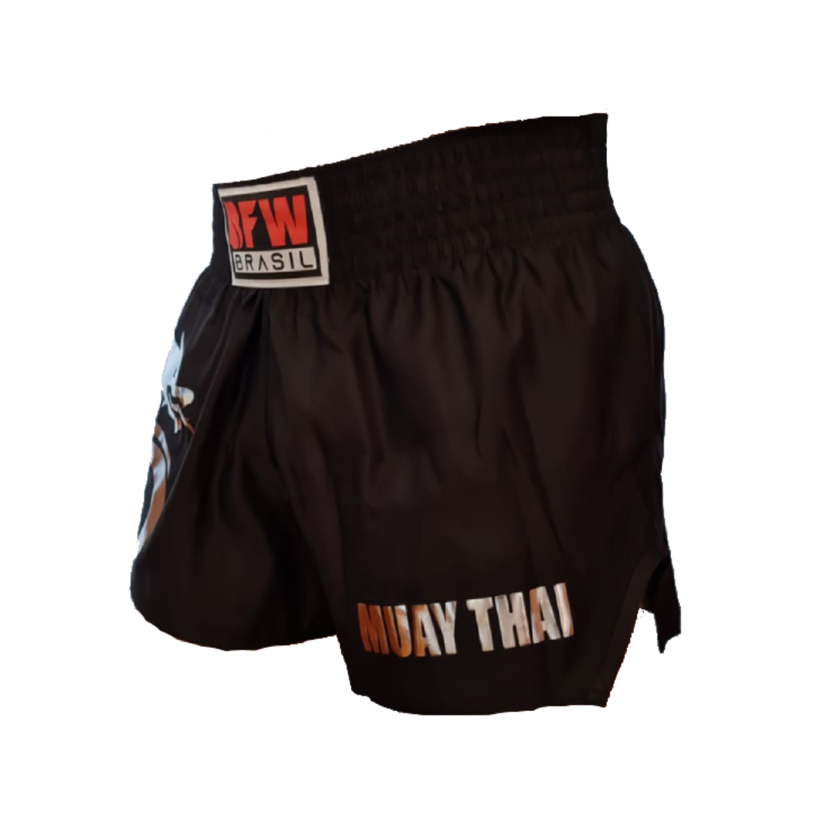 Calção Short Muay Thai em Poliéster  - Dragão Classic - BFW - Loja do Competidor