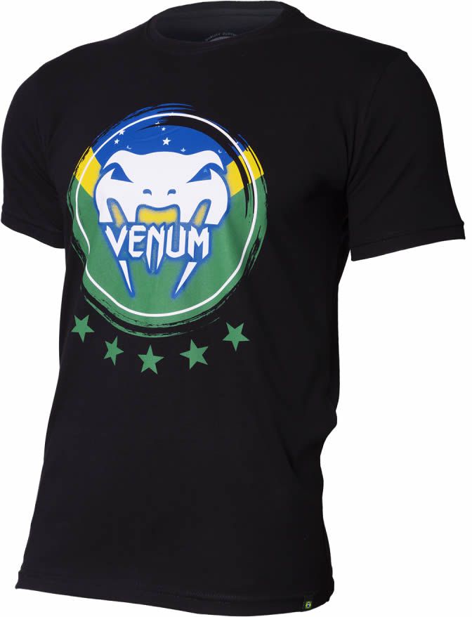 Camisa Camiseta Brasilian Spirit -  Venum Fight  - Loja do Competidor