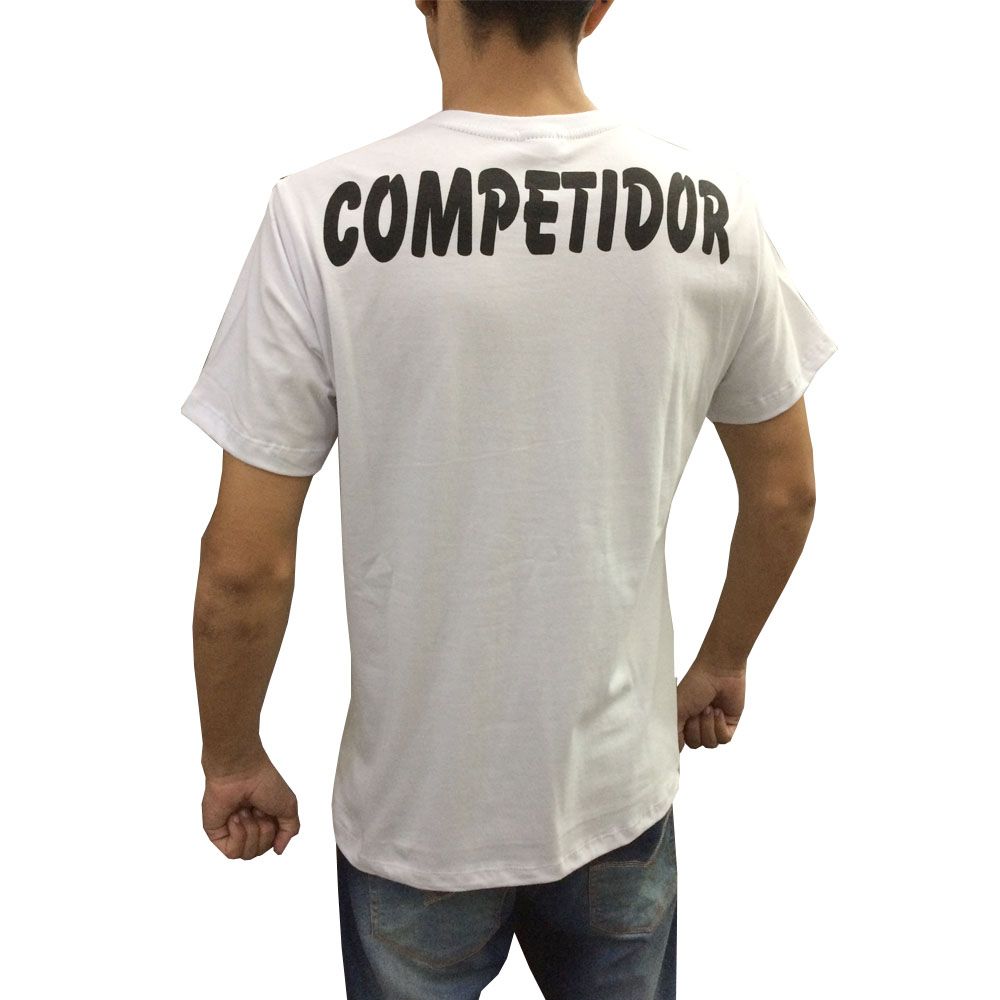 Camisa Camiseta MMA Competition - Branco - Duelo Fight - Loja do Competidor